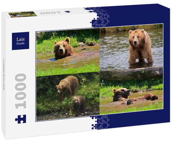 Lais Puzzle Collage Braunbär 1000 Teile