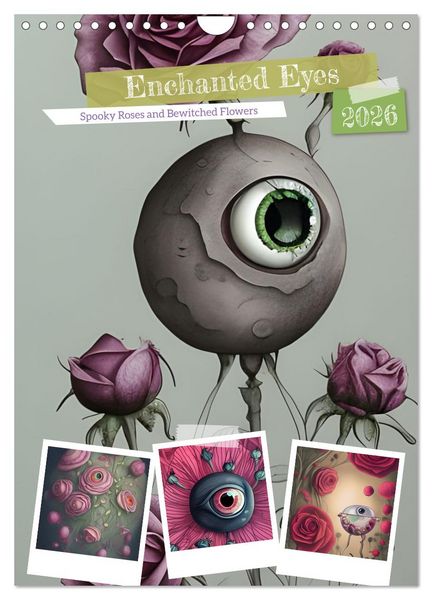 Enchanted Eyes (Wall Calendar 2026 DIN A4 portrait), CALVENDO 12 Month Wall Calendar
