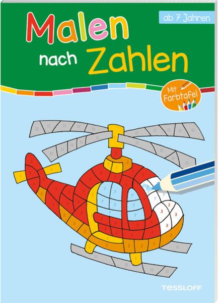 Malen nach Zahlen. Ab 7 Jahren