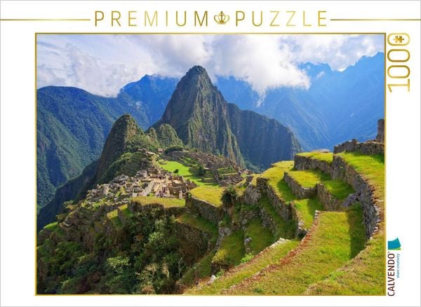CALVENDO Puzzle Machu Picchu | 1000 Teile Lege-Größe 64x48cm Foto-Puzzle für glückliche Stunden