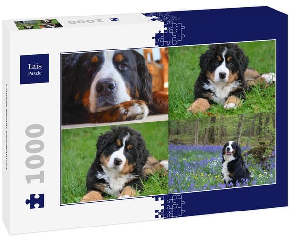 Lais Puzzle Collage Berner Sennenhund 1000 Teile