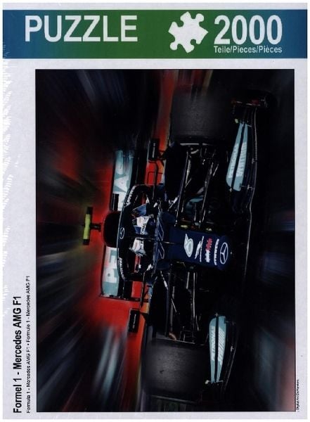 CALVENDO Puzzle Formel 1 - Mercedes AMG F1 | 2000 Teile Lege-Größe 90x67cm Foto-Puzzle für glückliche Stunden