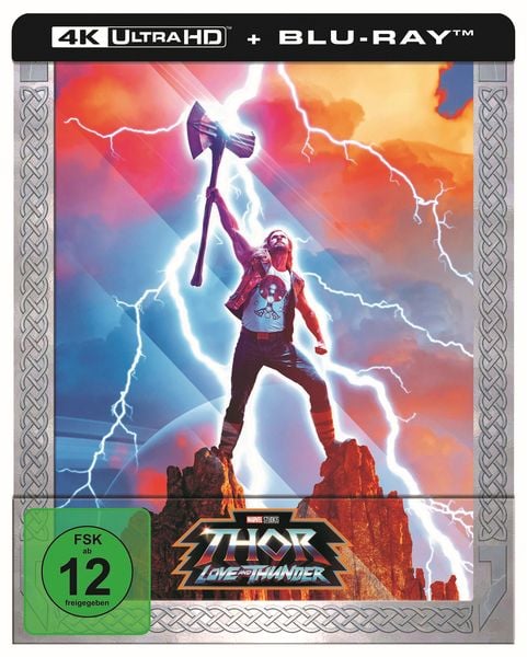 Thor - Love and Thunder - Steelbook (4K Ultra HD) (+ Blu-ray)