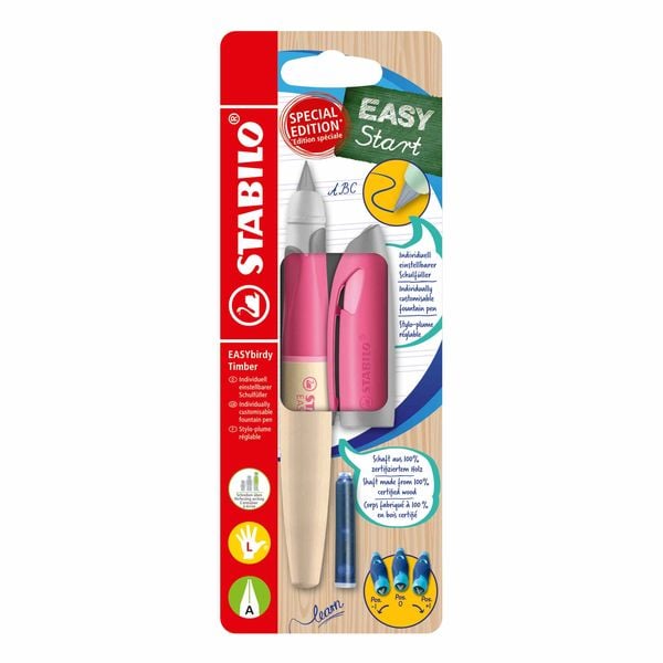 STABILO Füller EASYbirdy Timber, A