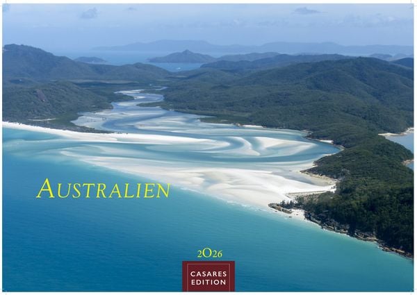 Australien Kalender 2026 – Wandkalender | Fotokalender Ozeanien 24x35cm – 12 atemberaubende Landschaften aus Down Under, perfekt als Geschenk & Wandde