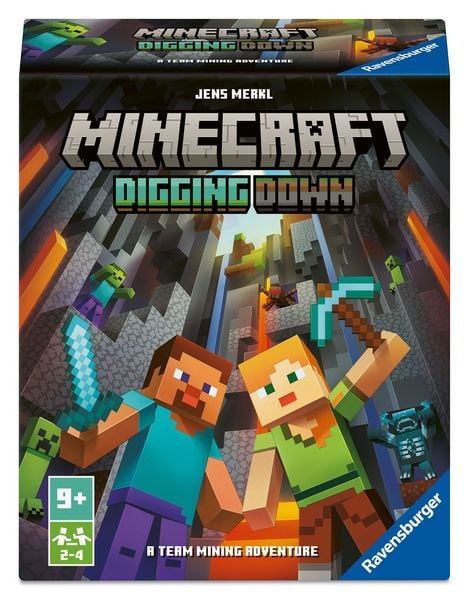 Minecraft: Digging Down - Kartenspiel ab 9 Jahre