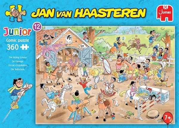 Jumbo Spiele - Jan van Haasteren Junior - Reitschule, 360 Teile