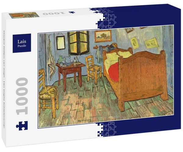 Lais Puzzle Vincent Willem van Gogh - Van Goghs Schlafzimmer 1000 Teile