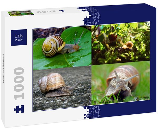 Lais Puzzle Collage Schnecke 1000 Teile