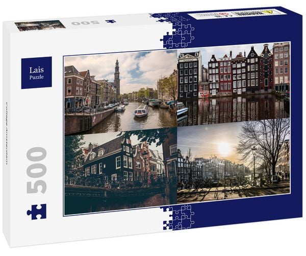 Lais Puzzle Collage Amsterdam 500 Teile
