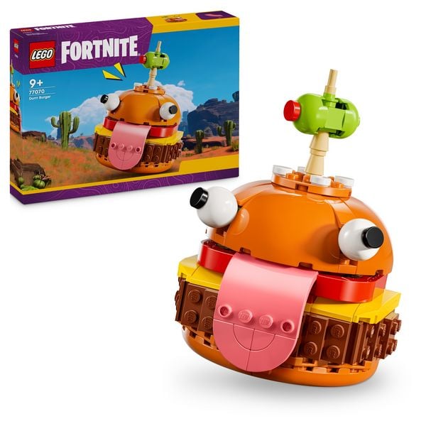 LEGO Fortnite 77070 Durrr Burger, Gamer Spielzeug ab 9 Jahren, Geschenk