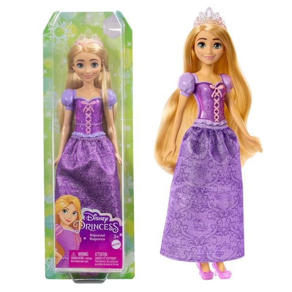 Disney Prinzessin-Spielzeug, Rapunzel-Modepuppe mit Accessoires