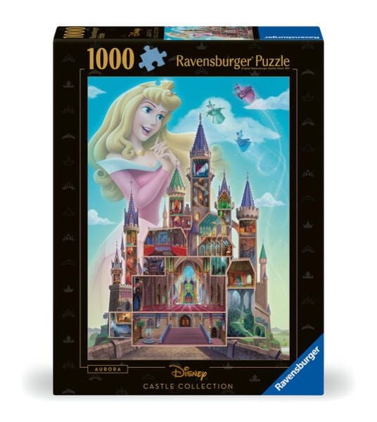 Erwachsenenpuzzle 1000 Teile - Disney Prinzessinnen - Disney Castles: Aurora