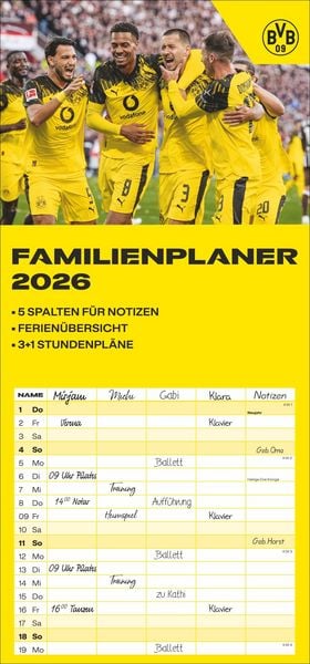 BVB Familienplaner 2026
