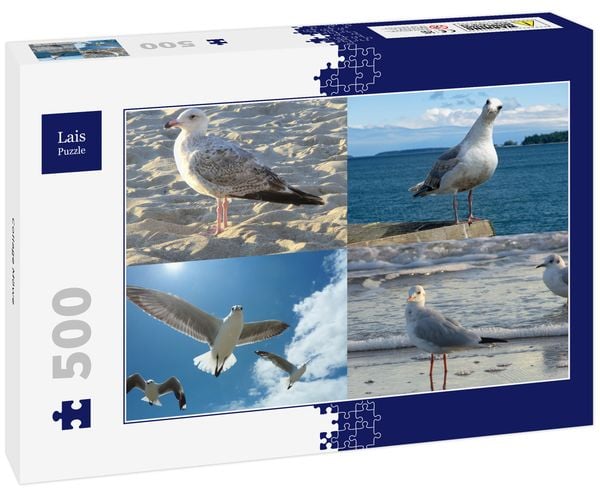 Lais Puzzle Collage Möwe 500 Teile