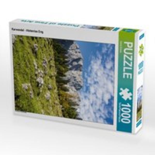 CALVENDO Puzzle Karwendel - Hinterriss Eng 1000 Teile Lege-Größe 48 x 64 cm Foto-Puzzle Bild von Horst Eisele