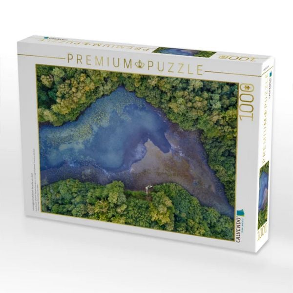 CALVENDO Puzzle neunziggrad I photoart: die erde von oben | 1000 Teile Lege-Größe 64x48cm Foto-Puzzle für glückliche Stunden