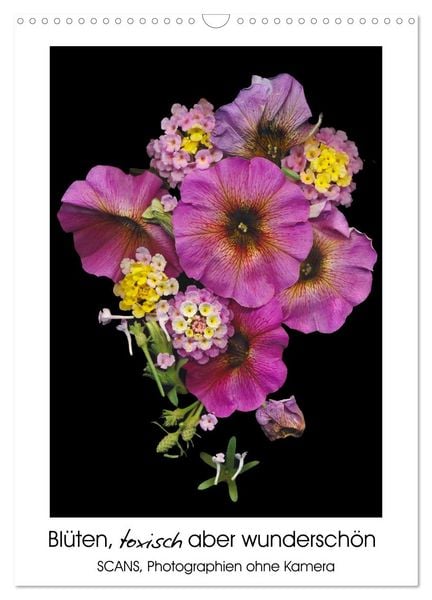 Blüten, toxisch aber wunderschön (Wandkalender 2026 DIN A3 hoch), CALVENDO Monatskalender