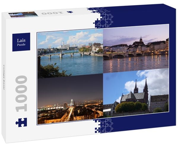 Lais Puzzle Collage Basel 1000 Teile