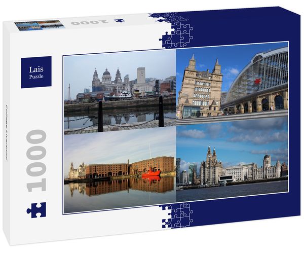 Lais Puzzle Collage Liverpool 1000 Teile