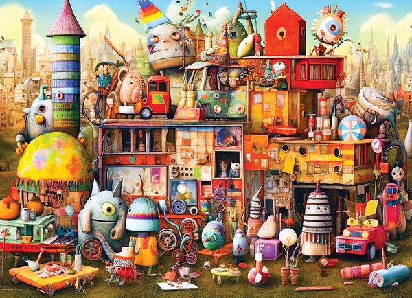 Misfit Toys by Ray Powers - 500 Teile