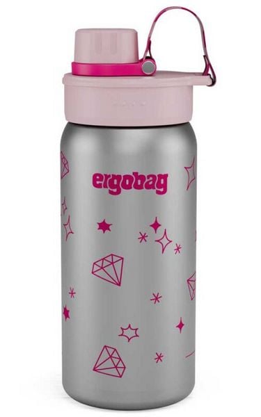 Glitzer Edelstahl Trinkflasche