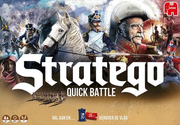 Jumbo Spiele - Stratego Quick Battle, NEU