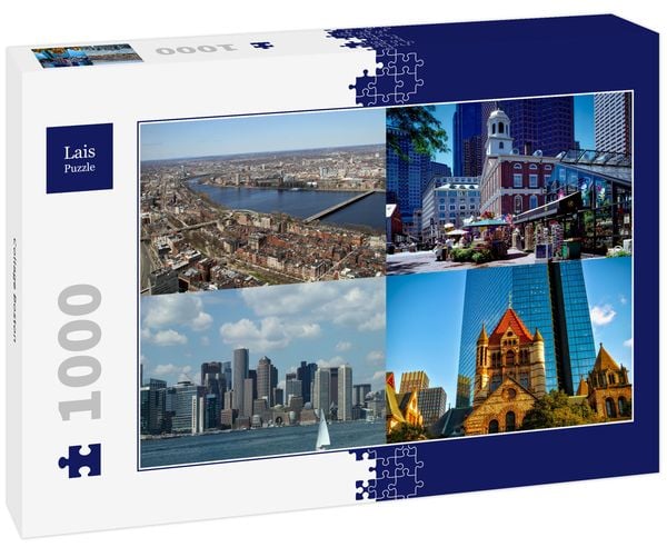 Lais Puzzle Collage Boston 1000 Teile