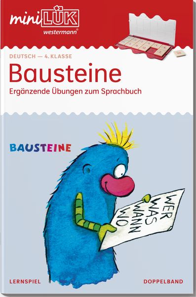MiniLÜK. 4. Klasse - Deutsch: Bausteine - Übungen angelehnt an das Lehrwerk (Doppelband)