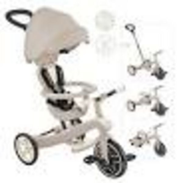 GLOBBER EXPLORER TRIKE 4in1 ECO kokos weiß