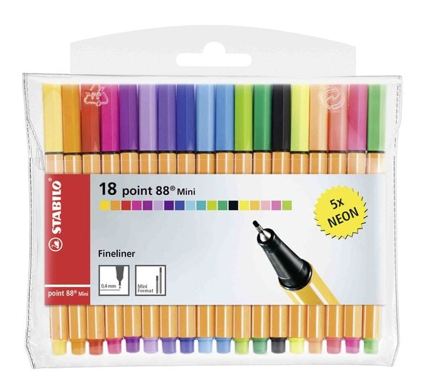 STABILO Fineliner point 88 Mini
