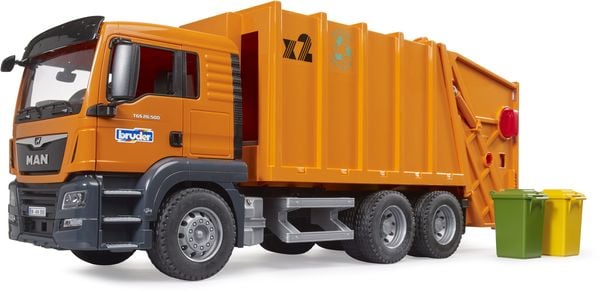 Bruder MAN TGS Müll-LKW Fertigmodell Nutzfahrzeug Modell