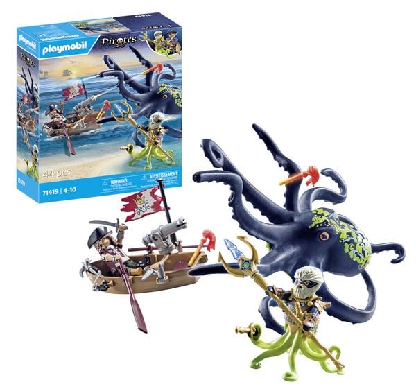 PLAYMOBIL® Pirates 71419 Kampf gegen den Riesenoktopus