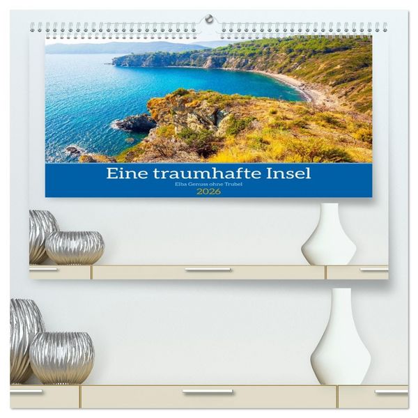 Eine traumhafte Insel Elba Genuss ohne Trubel (hochwertiger Premium Wandkalender 2026 DIN A2 quer), Kunstdruck in Hochglanz