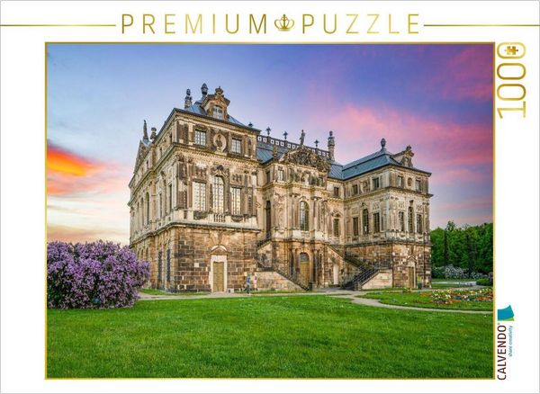 CALVENDO Puzzle Das Palais im Großen Garten | 1000 Teile Lege-Größe 64x48cm Foto-Puzzle für glückliche Stunden