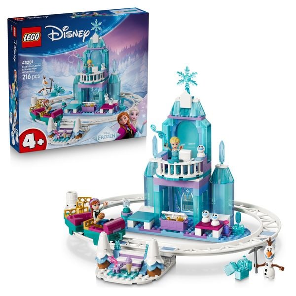 LEGO ǀ Disney Frozen 43281 Elsas Schlittenfahrt um den Eispalast, Spiel