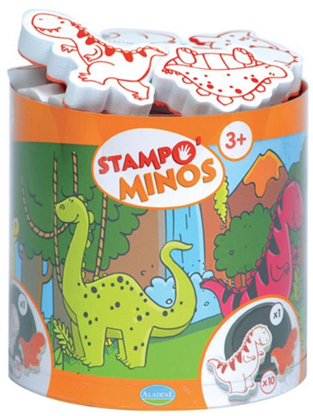 Kinder Stempel Minos Dino