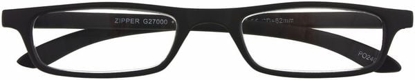 Lesebrille ZIPPER, schwarz, +2.00 dpt.