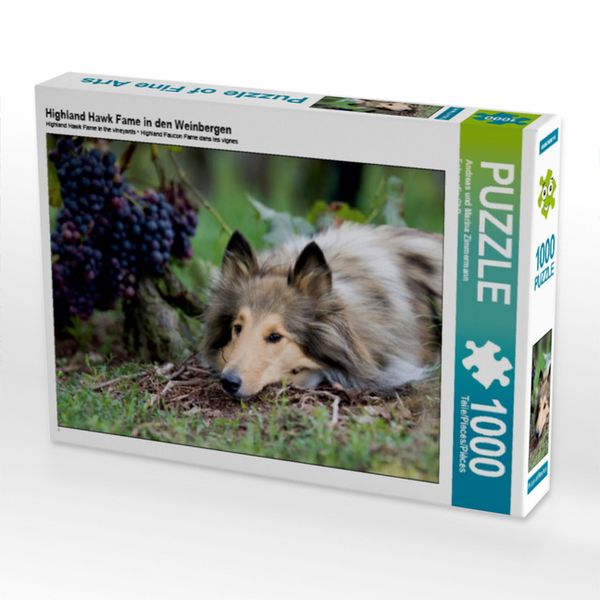Highland Hawk Fame in den Weinbergen (Puzzle)