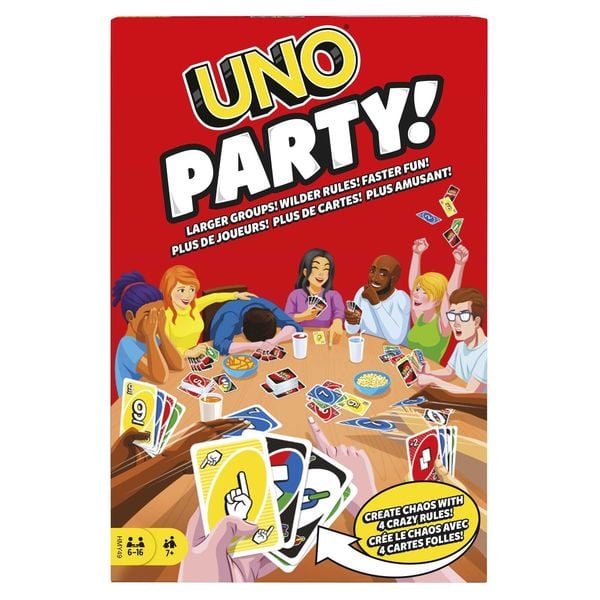 UNO Party™ Family Card Game for Kids and Adults