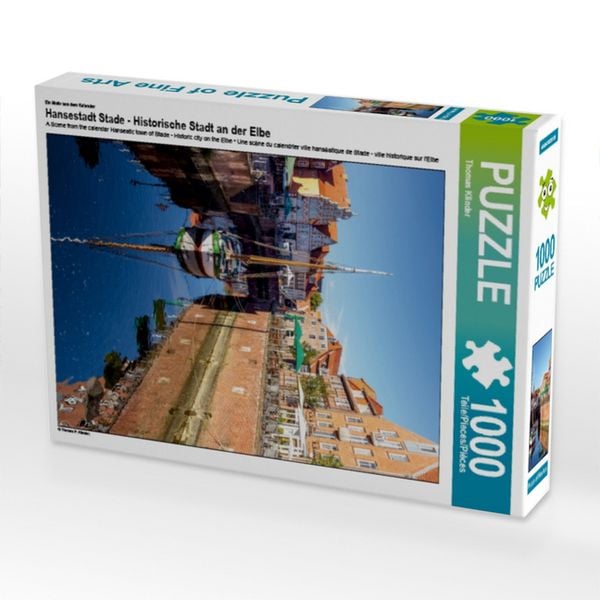 Ein Motiv aus dem Kalender Hansestadt Stade - Historische Stadt an der Elbe (Puzzle)