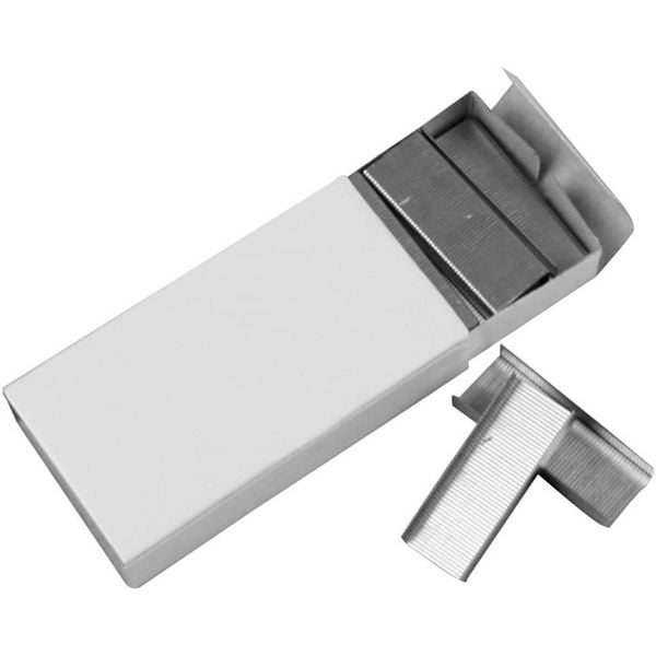 Creativ Company Heftklammern, Breite 12 mm, Größe 24/6, 10x1000 Stk