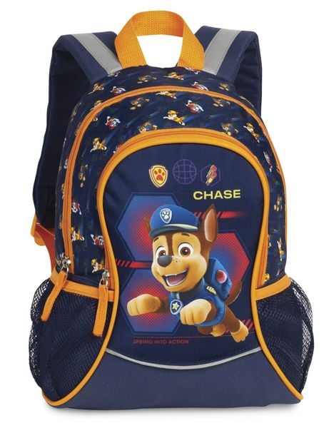 SIEBER Glühwürmchen - Kinderrucksack Paw Patrol, marineblau/orange, 12 Liter