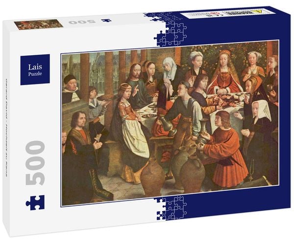 Lais Puzzle Gerard David - Hochzeit zu Kana 500 Teile