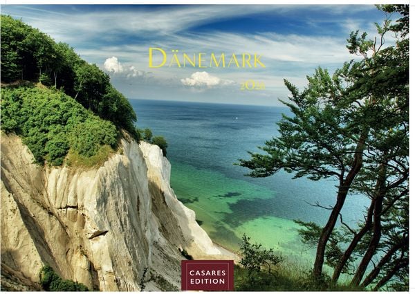 Dänemark Kalender 2026 – Wandkalender | Fotokalender Nordeuropa 35x50cm Grosses Format - Inspirierende Fotos von Dänemarks unberührter Natur, Küsten,