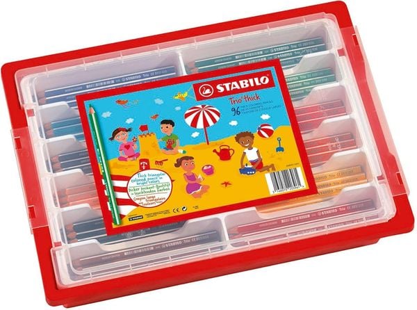 STABILO Buntstift Trio dick
