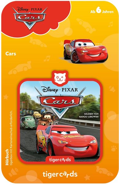 tigercard - Disney - Cars 1 / Cars 2