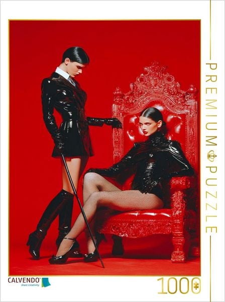 CALVENDO Puzzle The Red Throne | 1000 Teile Lege-Größe 64x48cm Foto-Puzzle für glückliche Stunden