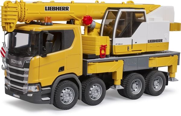 Bruder 03571 Scania Super 560R Liebherr Kran-LKW mit L+S Modul