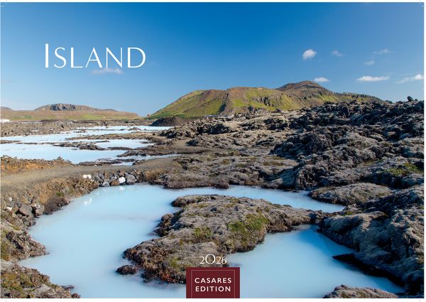 Island Kalender 2026 – Wandkalender | Fotokalender Naturkalender 24x35 cm – Hochwertiger . mit atemberaubenden Island-Landschaften